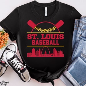 St Louis Baseball T Shirt, Cardinal Baseball Fan Gift, Cardinal Unisex Tshirt, St Louis Baseball Game Day Apparel, Opening Day Baseball Tee