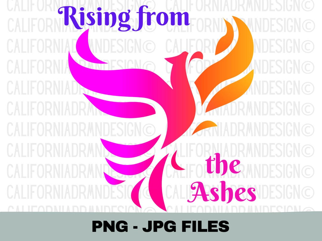 Phoenix Rising PNG, Rising From the Ashes PNG, Phoenix Bird Png, Shirt ...