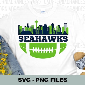 Sea.Hawks voetbal SVG, Sea.Hawks T-Shirts, Seattle Football Tees, Sea.Hawks Tees, Sea.Hawks voetbalfan cadeau, Game Day shirts, Cricut SVG