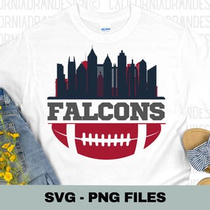 Falcons SVG, Football SVG, Atlanta SVG, Falcons T Shirt, Falcons Shirt, Football Tees, Atlanta Football T-Shirt, Sports Svg, Cricut Cut File