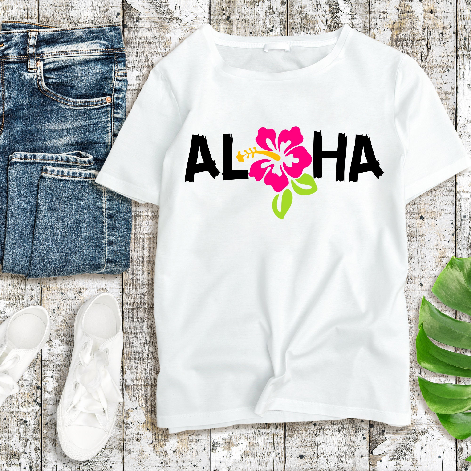 Aloha Svg Png Hibiscus Svg Hawaii Svg Png Cricut Cut - Etsy