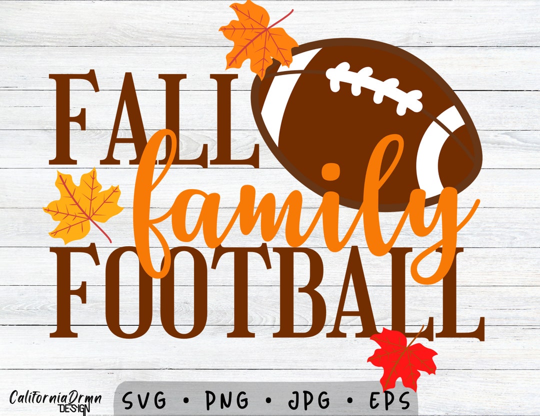Fall Family Football SVG Football Shirt Fall Sweatshirt - Etsy