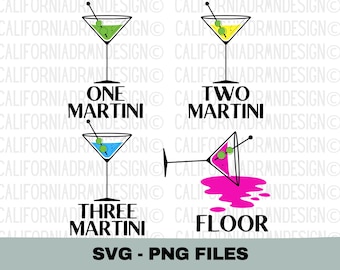 Martinicocktail SVG PNG, grappig drinken shirtontwerp, grappig alcohol shirt SVG, martini shirt design, barfeest T-shirt, Cricut gesneden bestand