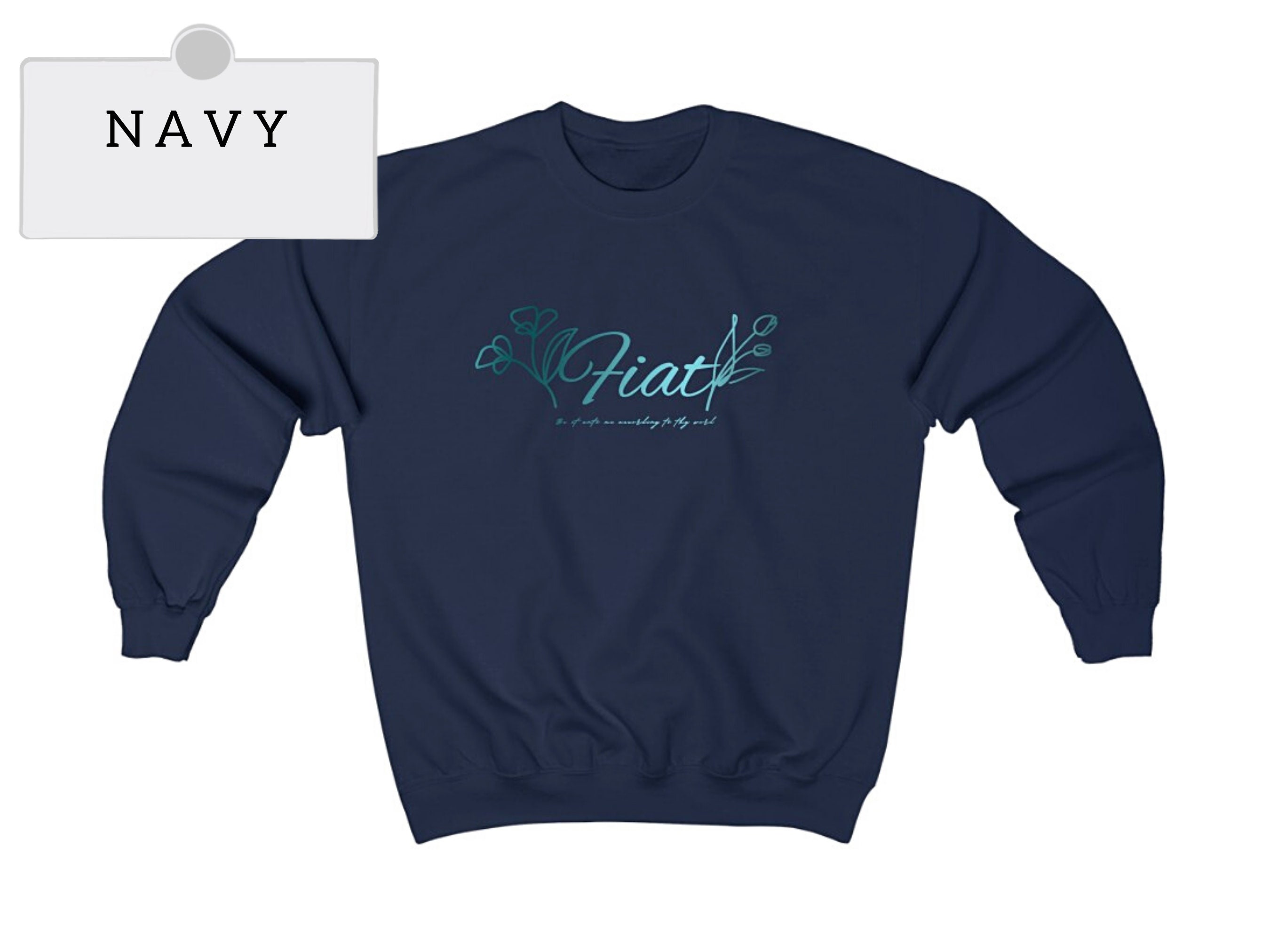 Sudadera FIAT - Hágase en mí según tu palabra, Fiat de María, devoción  mariana - Sudadera católica de cuello redondo para mujer - Etsy México