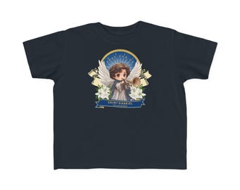 Saint Gabriel the Archangel Toddler Shirt, Baby Tee, St Gabriel