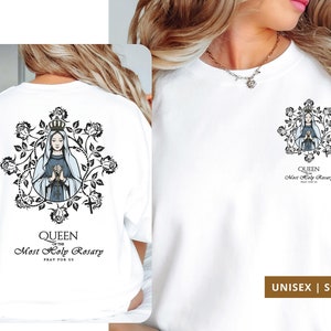 Floral Queen of the Most Holy Rosary, Mother of God, Devotion to Rosary ...