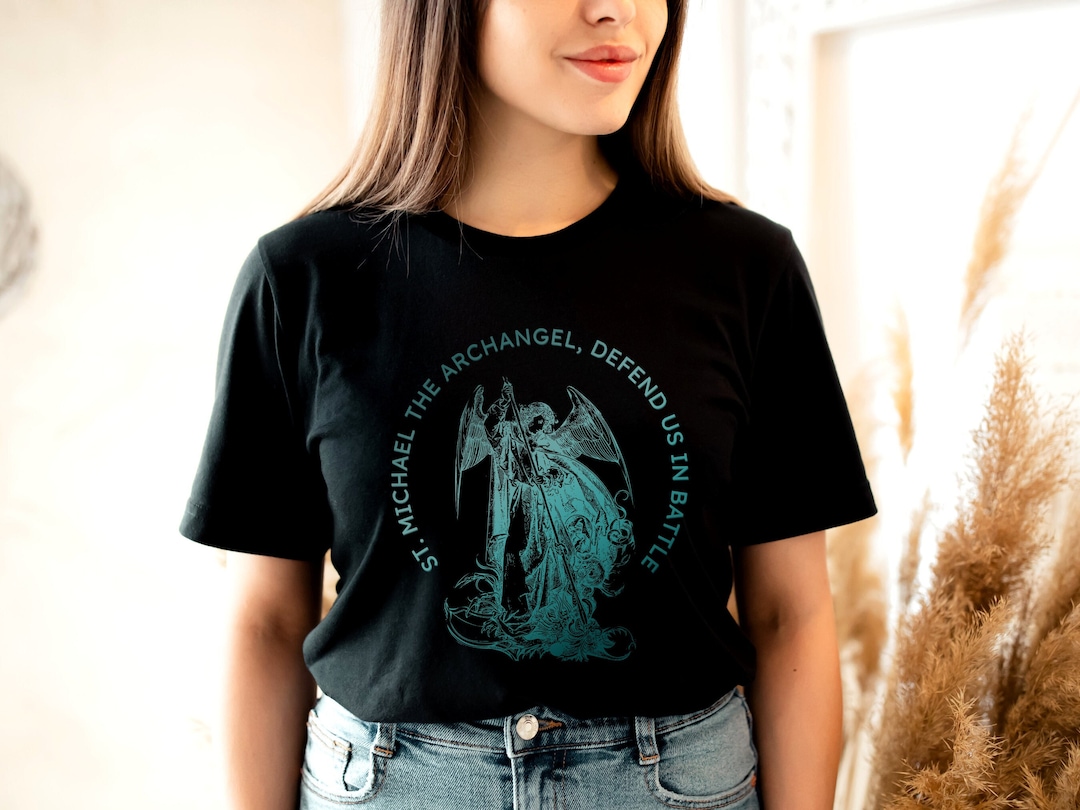 Saint Michael the Archangel T-shirt - Saint Michael Prayer, Catholic