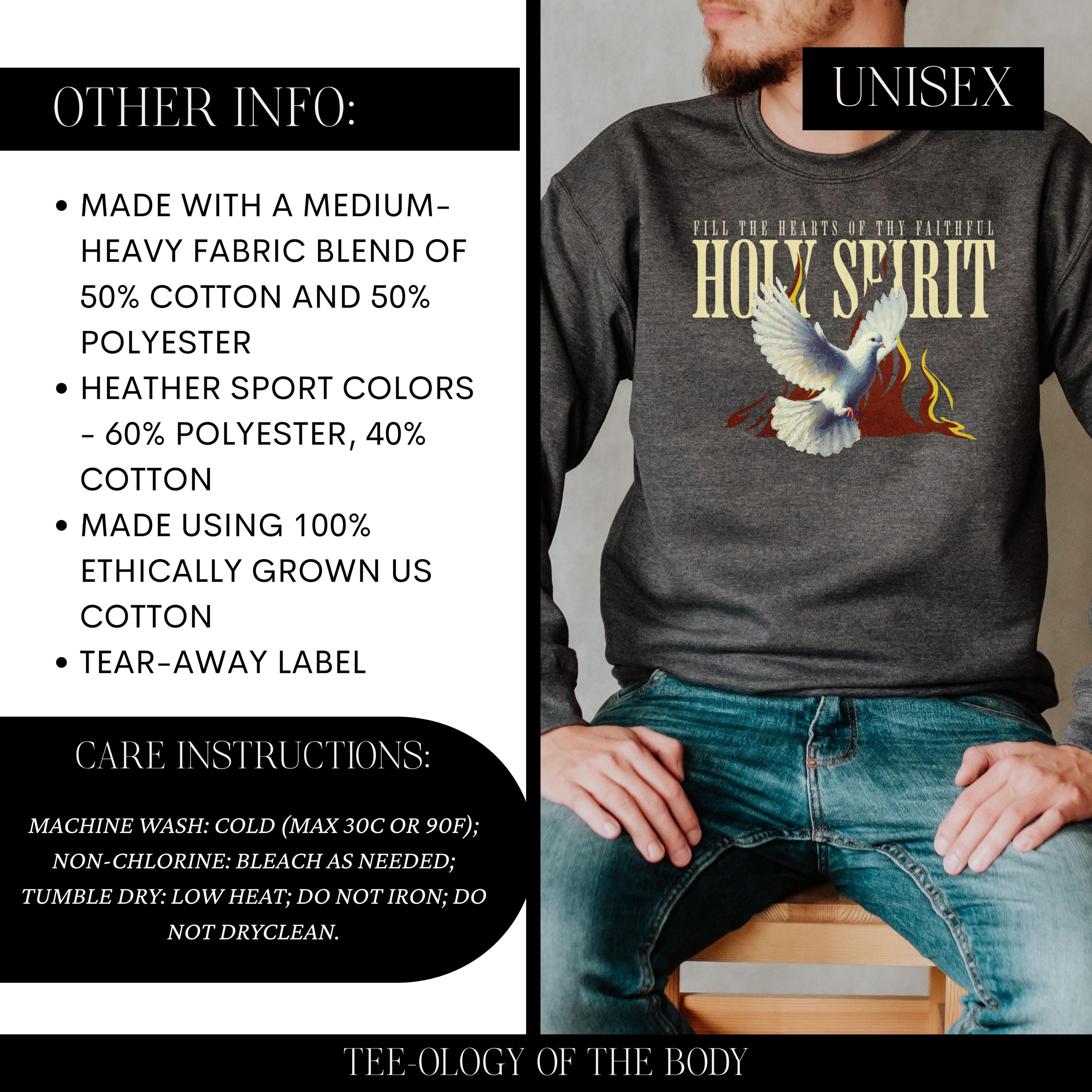 Come Holy Spirit Shirt, Fill the Hearts of Thy Faithful Tee, Catholic ...