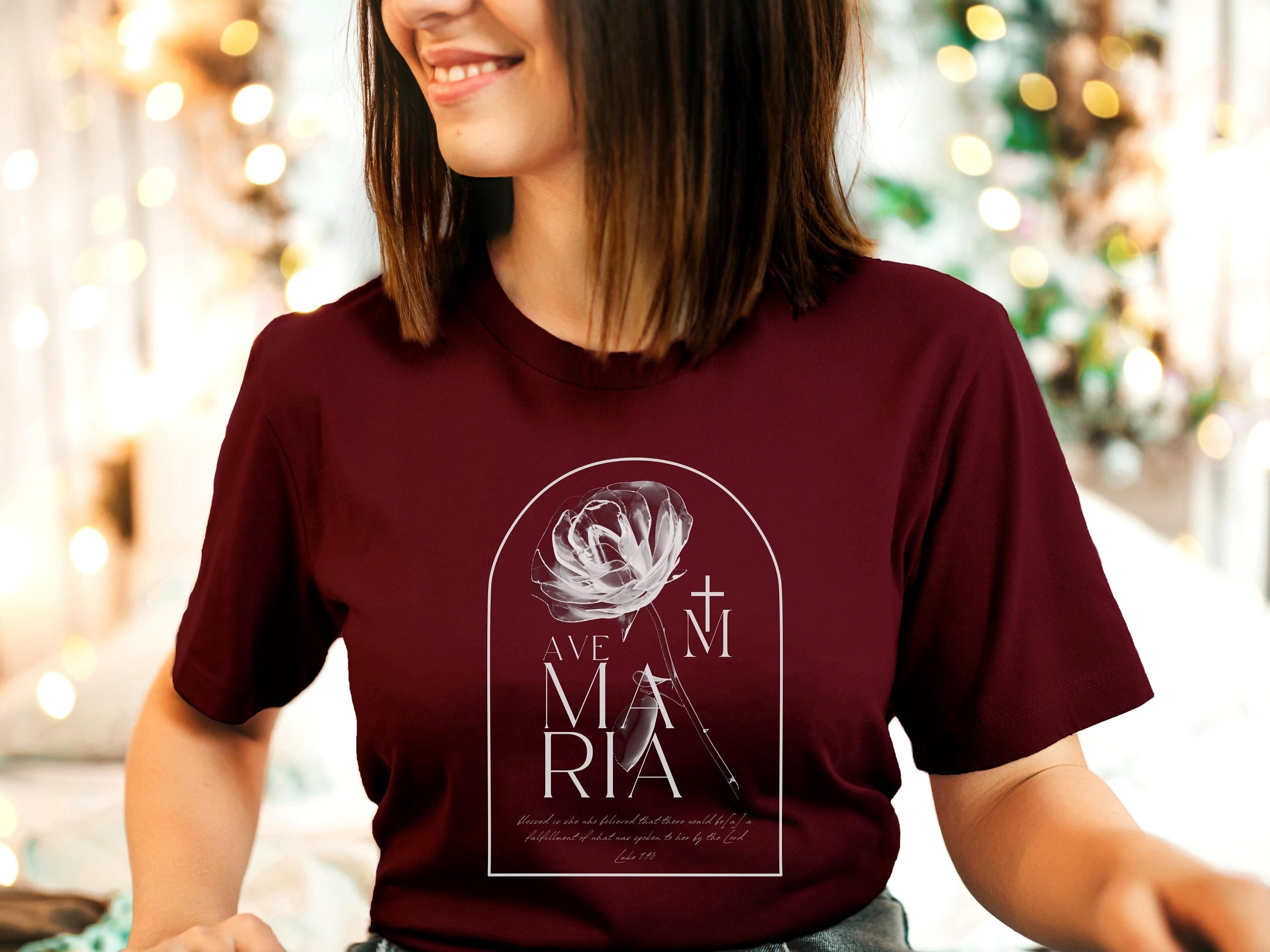Luke 1 45 Shirt - Etsy Luke 1 45 Shirt - Etsy