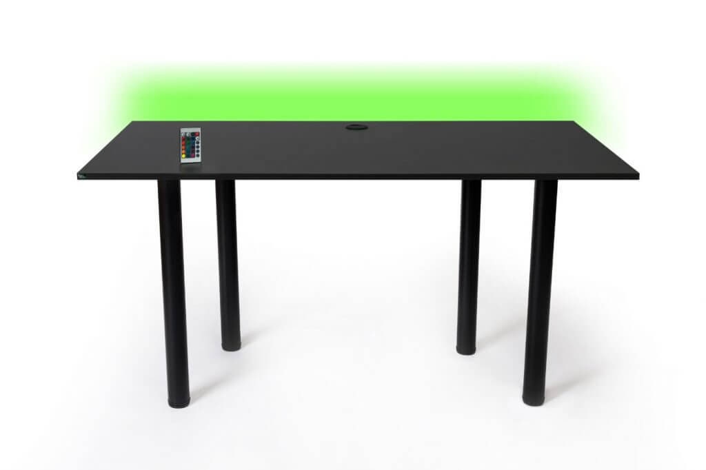 Gaming Desk PRO LED Computer Desk Table Grommet for Cables Etsy