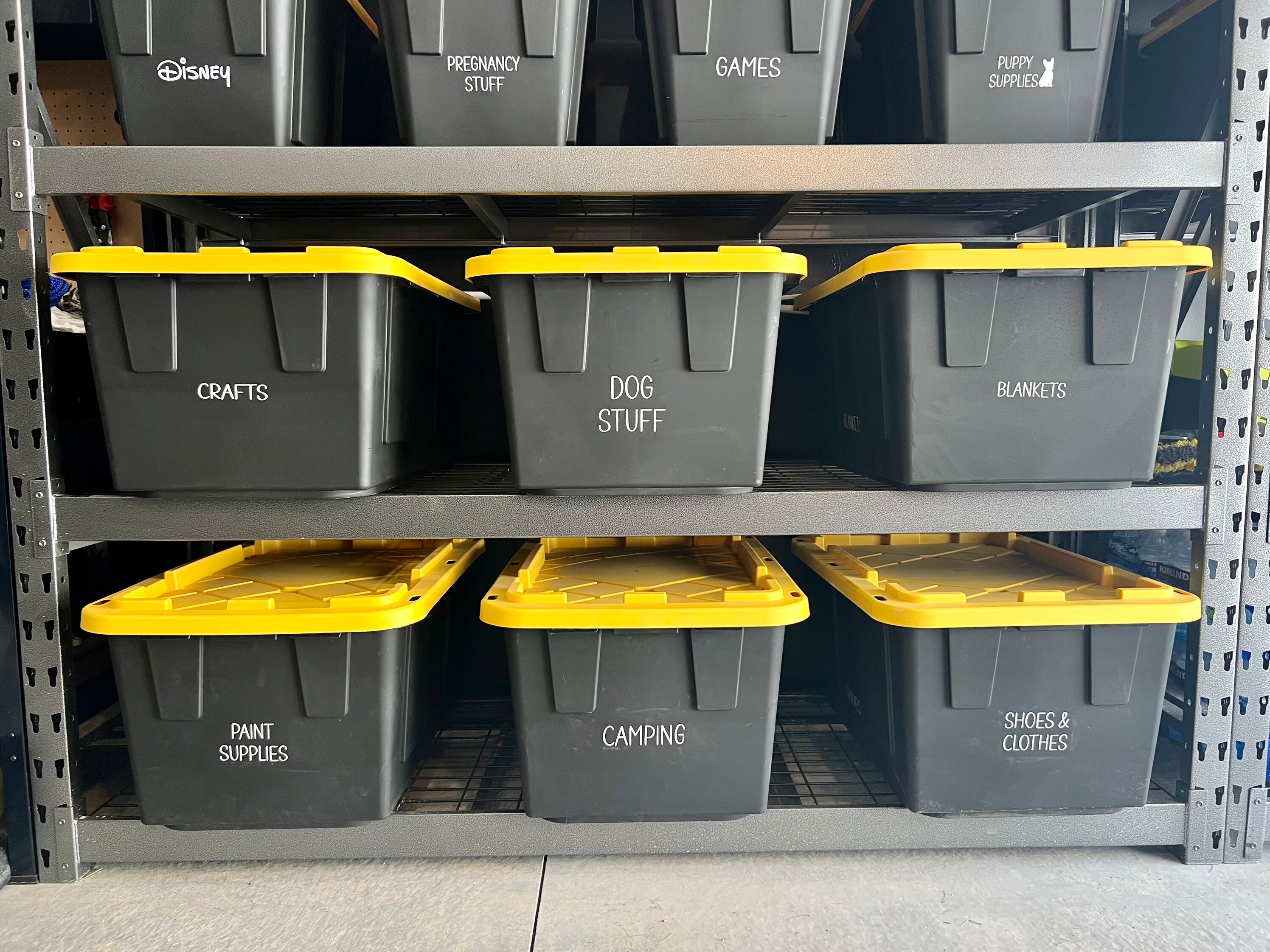 Garage Storage Labels Organized Storage Custom Labels Etsy