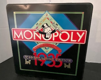Monopoly 1935 – Édition Post Darrow, Sans Brevet, Jeu Parker Brothers Super Rare