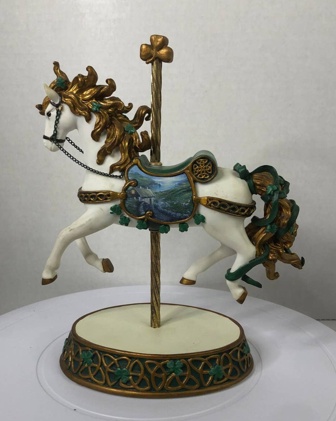 The Hamilton Collection Irish Blessing Carousel Collection Etsy