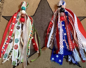 4. Juli Quasten, Camping Quaste, Taschenzubehör, Quasten nach Maß, Taschenzubehör, Taschenquasten, Geschenk für Frauen
