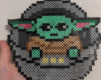 Baby Yoda Perler Etsy Singapore