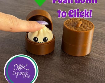 Dumpling Clicker - 3D Printed Fidget