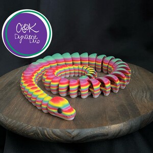 Python Snake Rainbow 4
