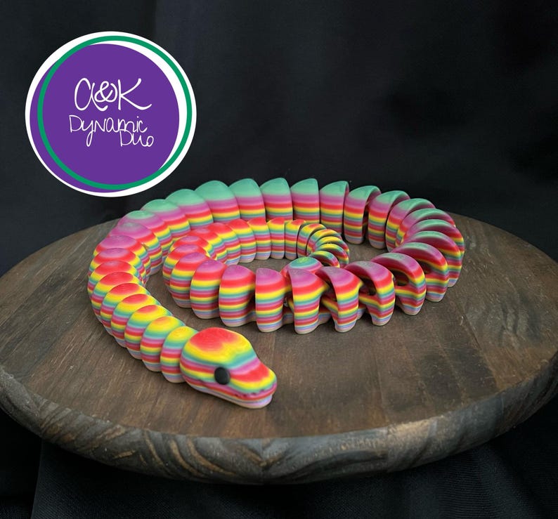 Python Snake Rainbow 4