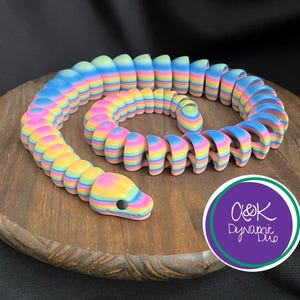 Python Snake Rainbow 2