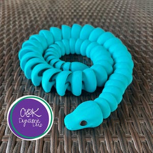 Python Snake Teal