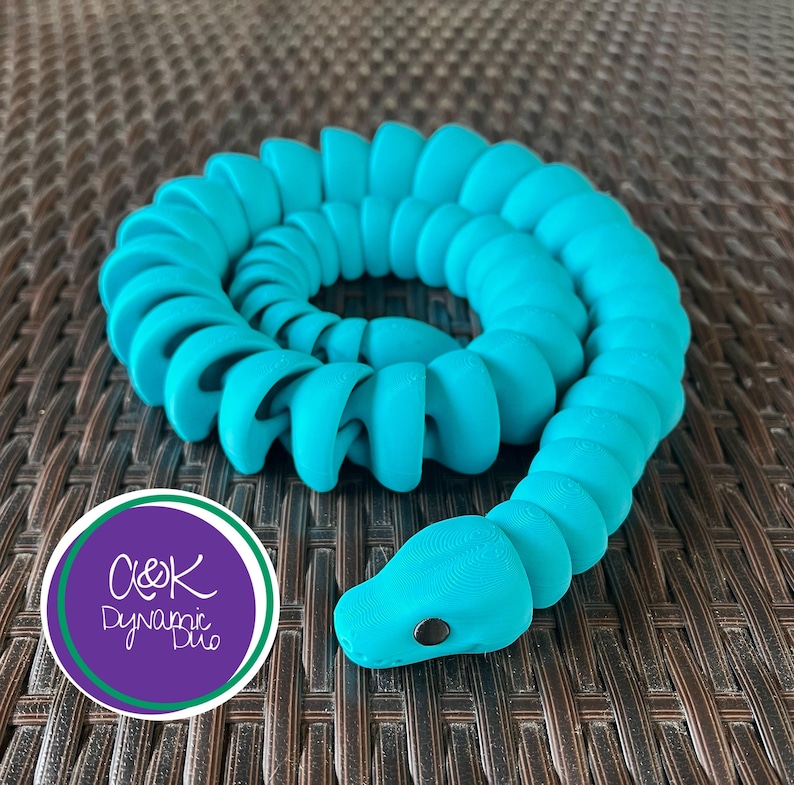 Python Snake Teal