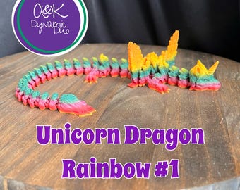 Unicorn Dragon with Wings