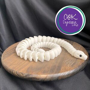 Python Snake White