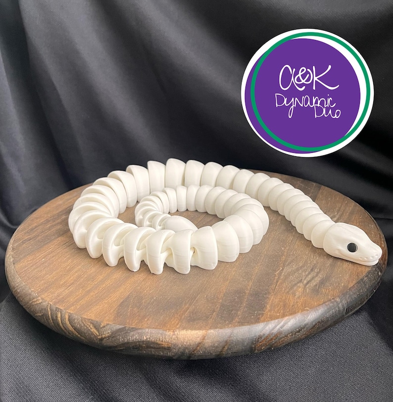 Python Snake White
