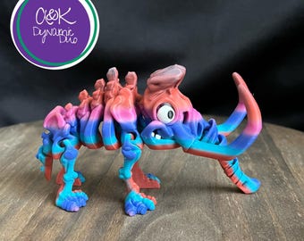Esqueleto articulado de mamut