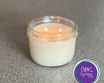 Soy Candle 2 wick 8oz.