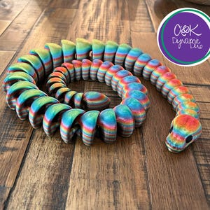 Python Snake Rainbow 6