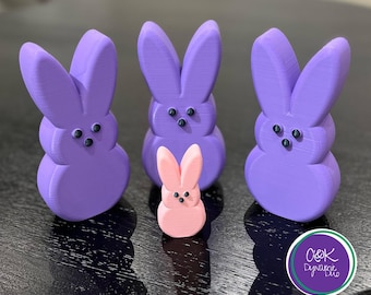 Decorative Marshmallow Bunny, Large