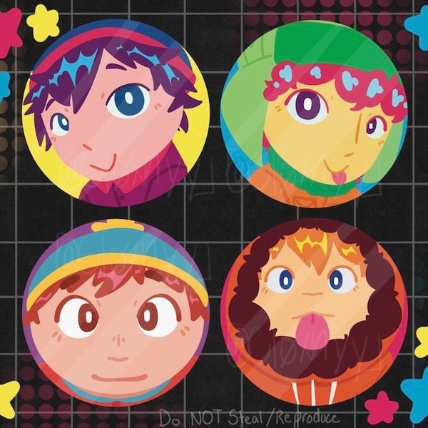 Silly SP Button Pins // PREORDER