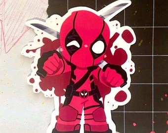 デッドプールのステッカー