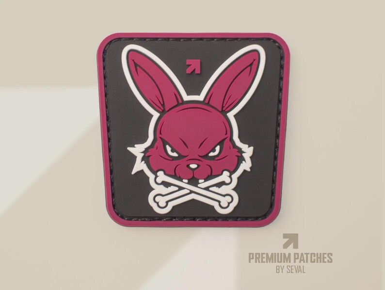 Terror Bunny – PVC Patch, Tactical Patch, Morale Patch, EDC, Military ...