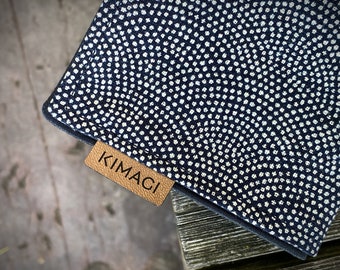 EDC Hank, Japanese cotton "Same Komon large", handkerchief, handmade