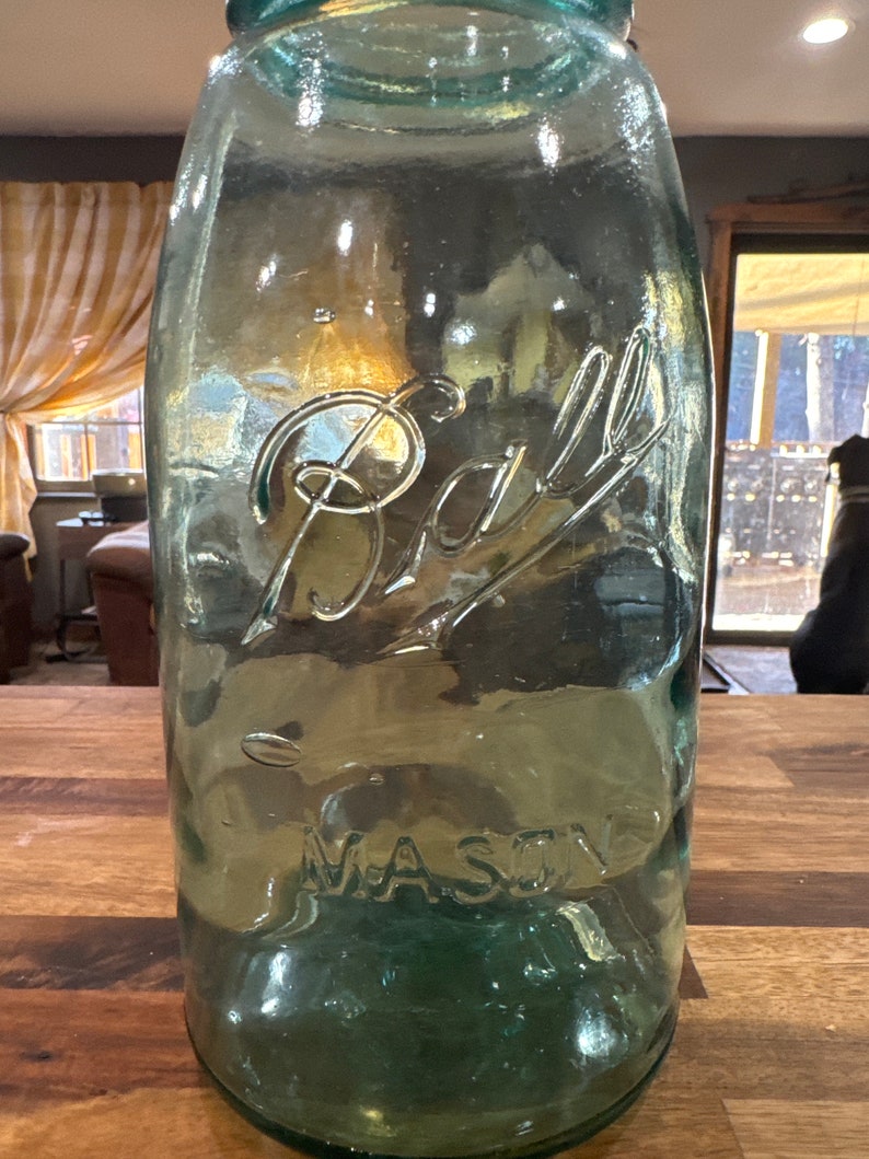 Vintage Rare Ball Mason Jar Etsy
