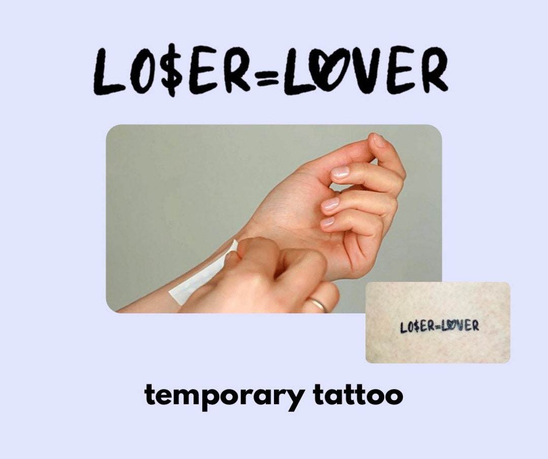 Tattoo uploaded by Jeremai Joseph • Loser/Lover 💙💔 done by no other than  Leon “Da Don” over @Emotionztattoos on Old Nat ‼️ • Tattoodo