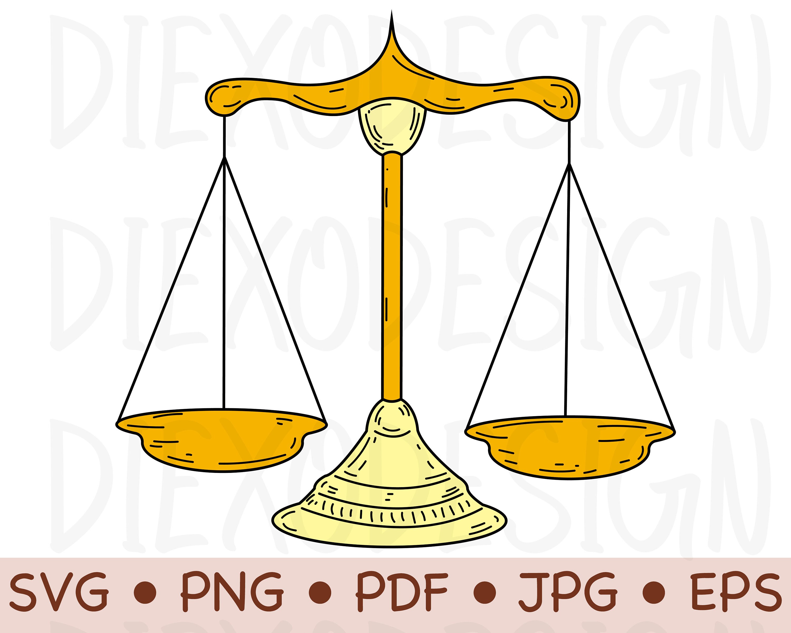 Lawyer Scale Clipart Png