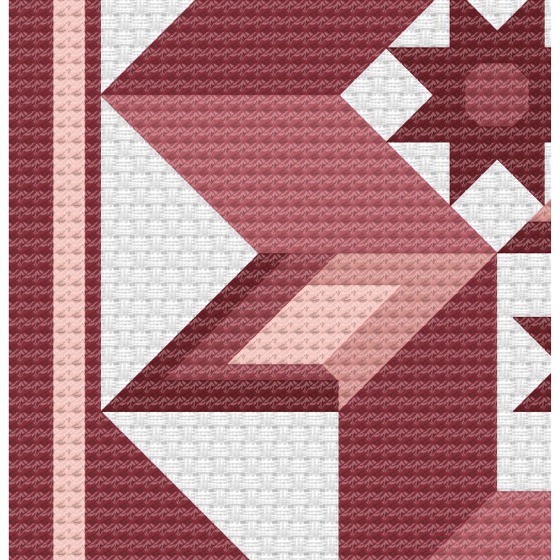 Cross Stitch Quilt Block Pattern Counted Cross Stitch Ferris Wheel