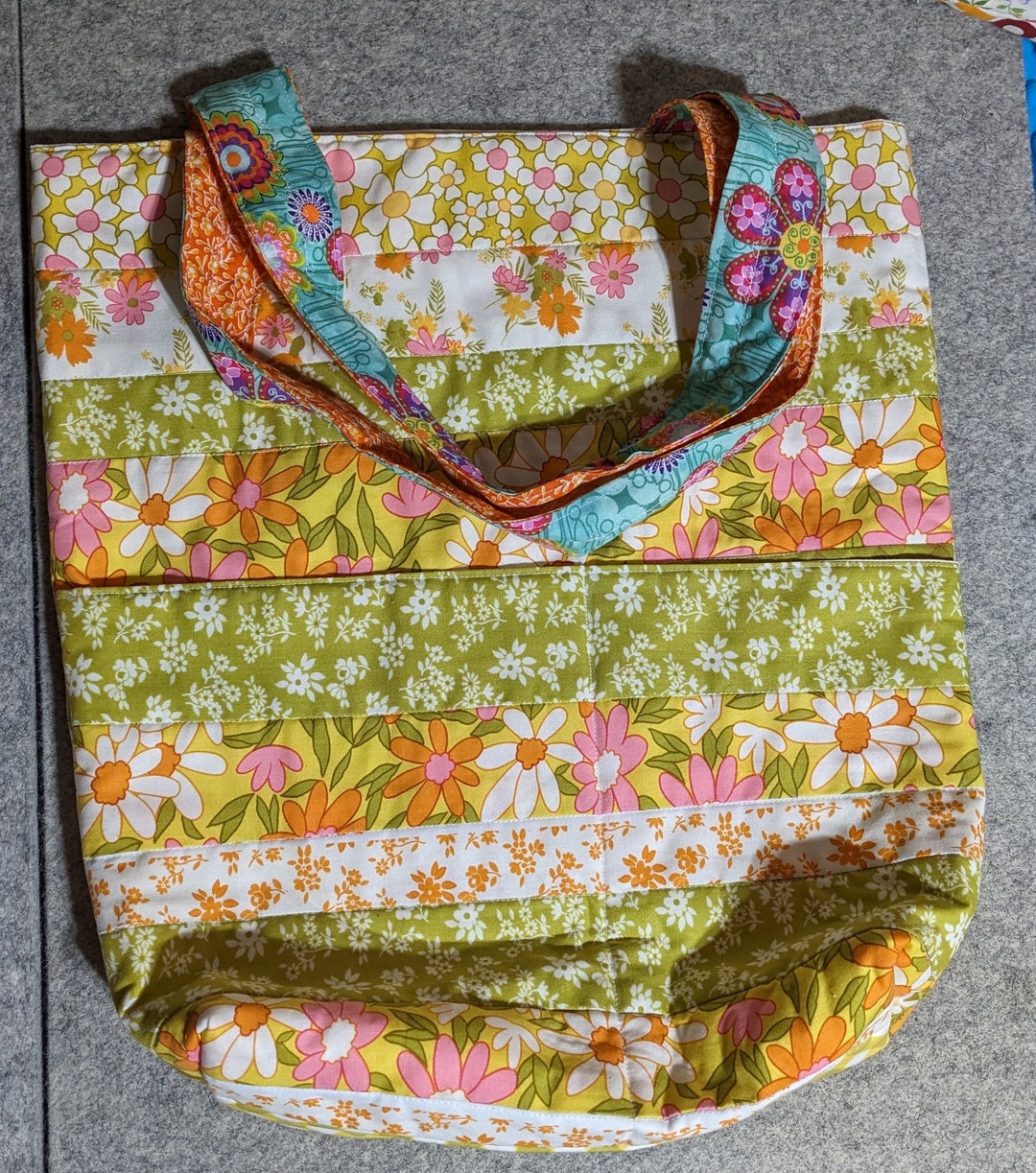 Tote Bag With Outside Pockets Etsy