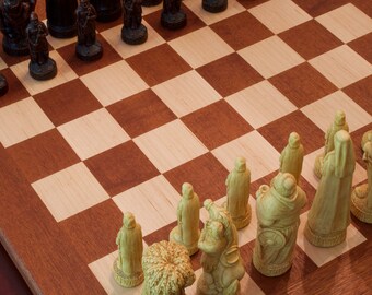 Chessboard: Mahogany Standard, 55 mm