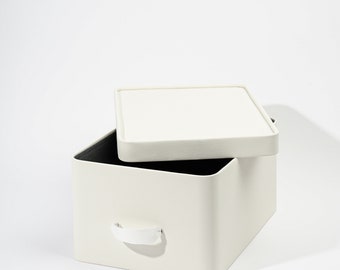 Storage box with lid Cassa M 38*28*19 different colors