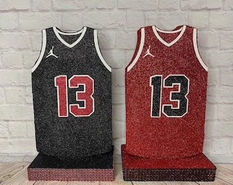 Basketball Jersey Centerpiece