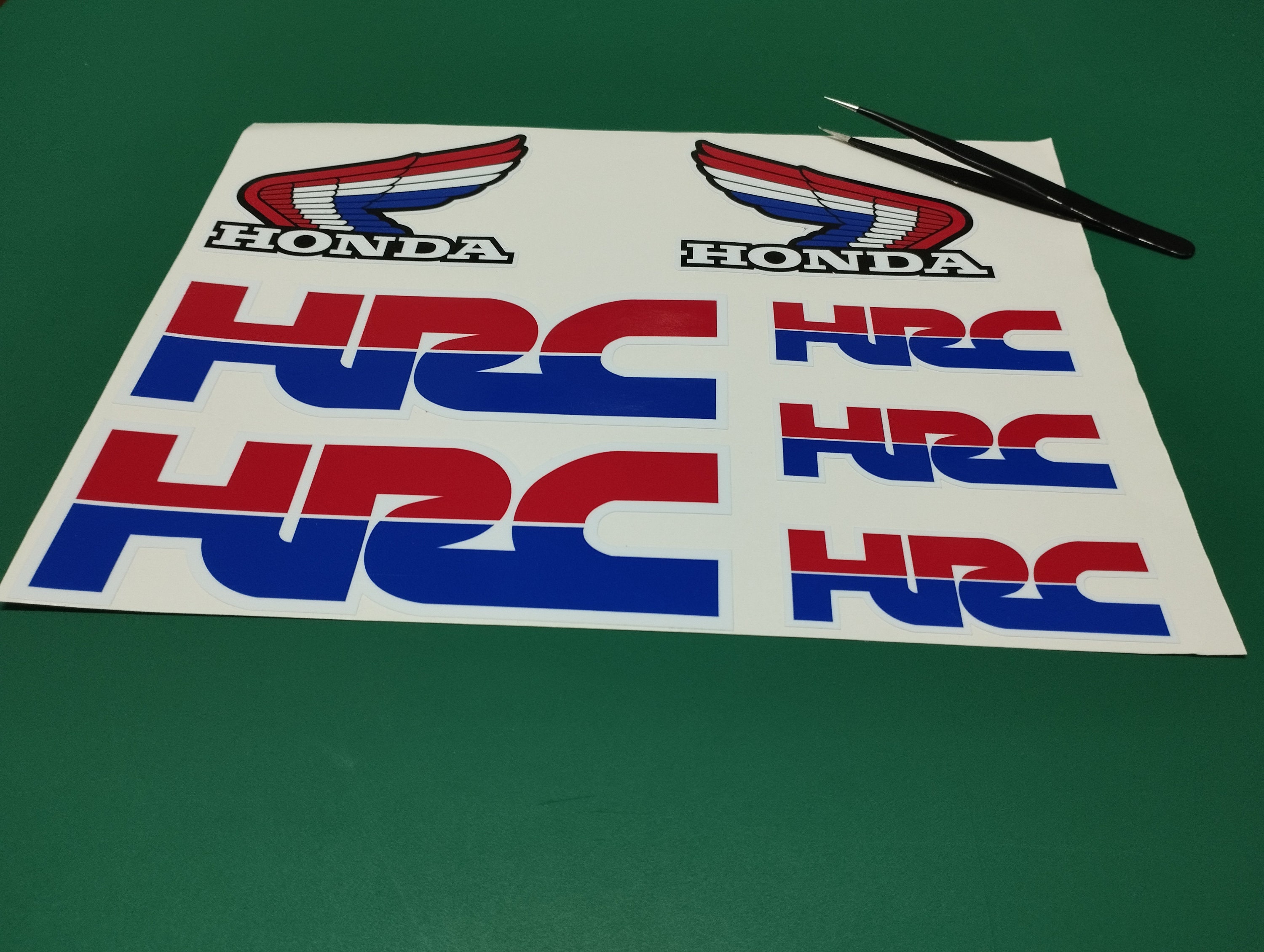 Honda helmet decal Etsy España