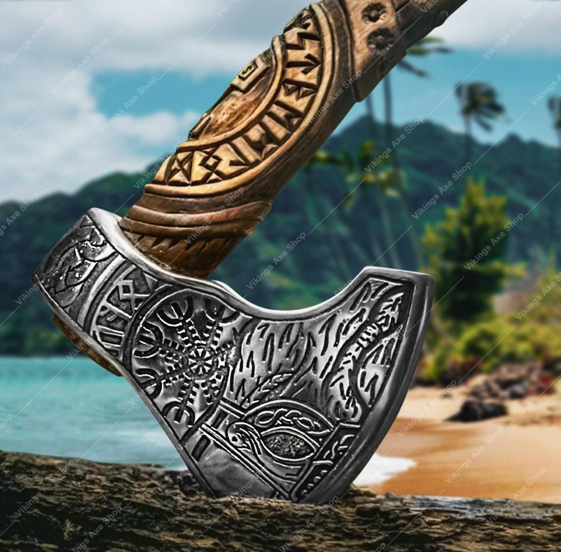 Viking hand axe - Etsy 日本