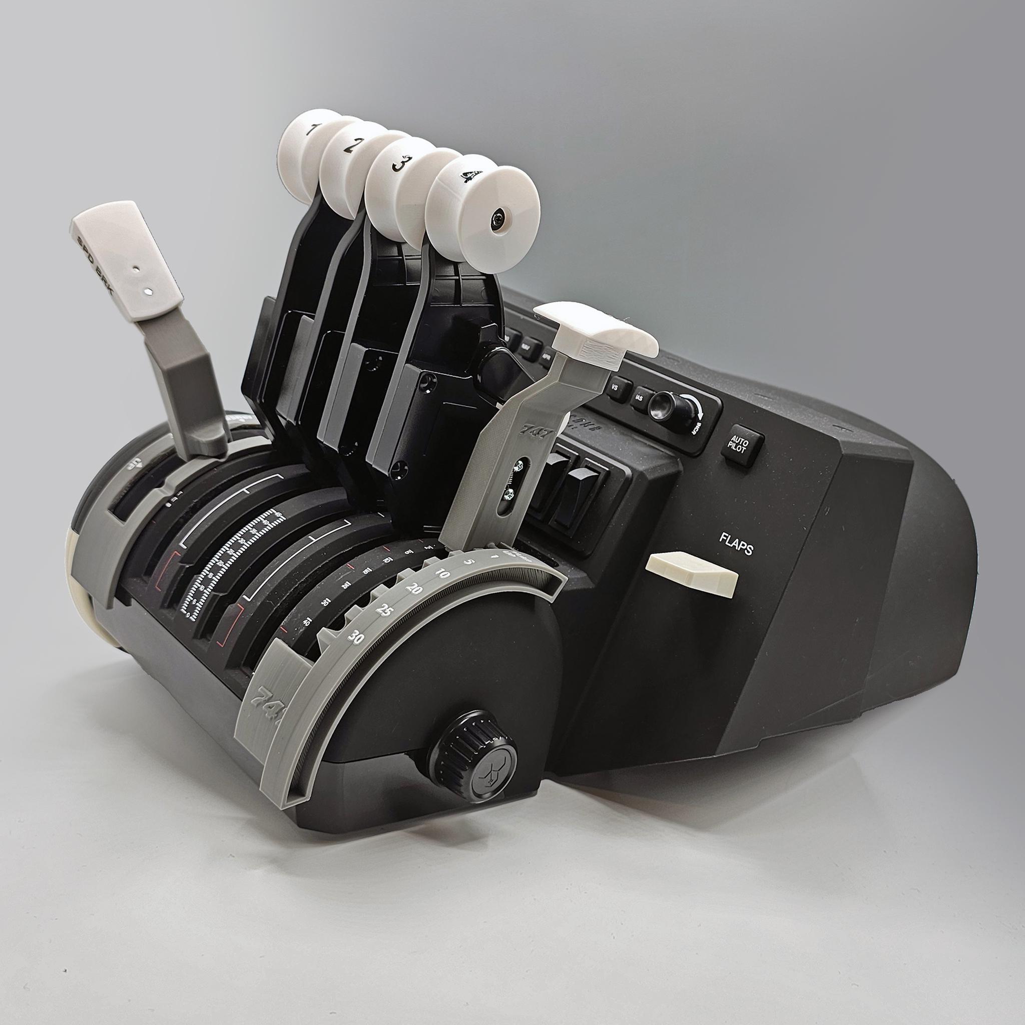 軍用飛行機　スロットル Honeycomb Aeronautical BRAVO THROTTLE QUADRANT Airbus™