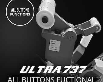 Complemento 737 Ultra para Honeycomb Bravo: Funciones de todos los botones