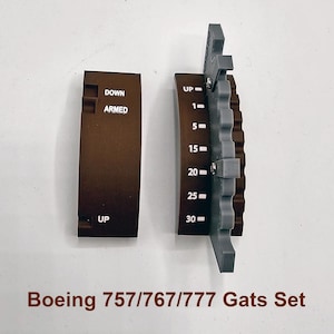 Puertas de doble acción avanzadas ProDeskSim y pista de retención de freno de velocidad únicamente - Boeing 757/767/777