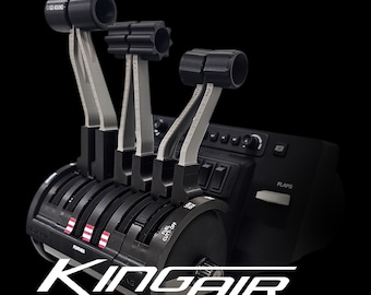 ProDeskSim Beechcraft King Air Advanced Addon/Throttle Pack for Honeycomb Bravo throttle quadrant